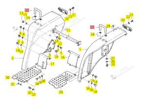 Main Courante Iseki 1421-606-002-00