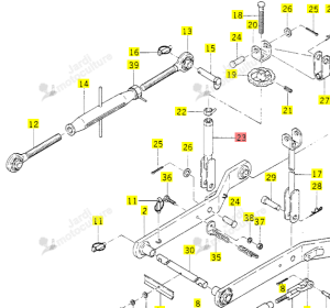 Chape de Relevage Droit Iseki 1427-511-290-01