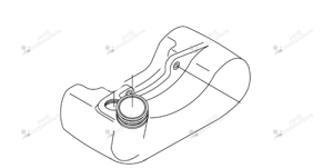 Réservoir essence ECHO A350000480