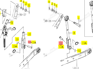 Goupille Iseki 1560-526-001-40