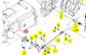 Goupille Iseki 1560-310-210-40