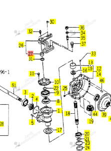 Coussinet ISEKI 1560-434-222-00