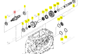 Roulement ISEKI 1568-270-002-00