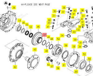 Collier Iseki 1568-434-009-10