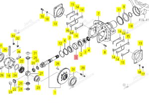 Entretoise Iseki 1488-411-011-00