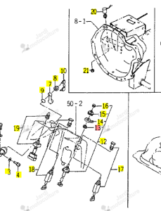 Bouton ISEKI 1544-623-234-00