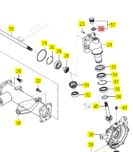 Couvercle Iseki 1518-406-006-00