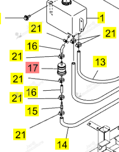 Cartouche HST Iseki 0675-120-024-0