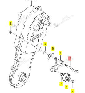Boulon Iseki 1154-202-001-00