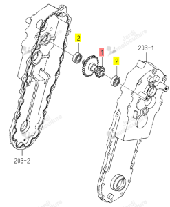 CHAINE ISEKI 1154-219-001-00