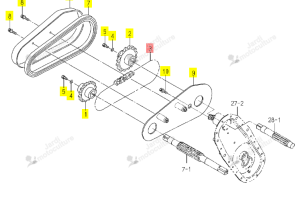 CHAINE ISEKI 1118-701-002-00