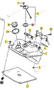 Joint Iseki 1416-621-037-00
