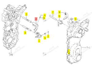 Fourche Iseki 1105-229-005-00