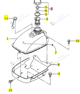 Bouchon Iseki 1105-608-250-00