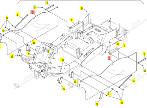 Capot Protection Latérale Iseki 0679-880-011-0