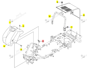 Protection Compteur Horaire Iseki 0679-820-012-0