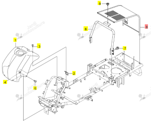 Capot Moteur ISEKI 0679-830-210-0