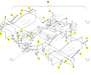 Kit Capots Protection Latérale Iseki 0679-880-200-0