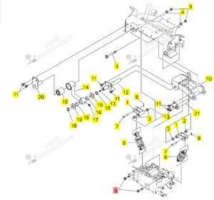 Vis Verrouillage Iseki 0680-310-012-0