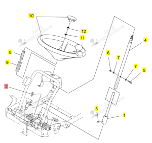 Clavette Iseki 0674-630-011-0