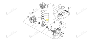 Axe de piston Echo 10001354430