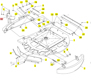 Equerre Iseki 0675-740-014-0