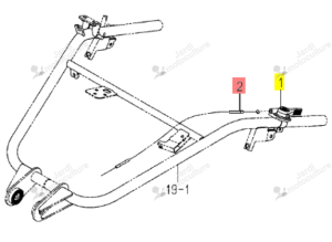 Câble Accélérateur ISEKI 1157-402-210-00