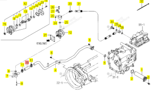 Manchon 90 Iseki 1550-508-001-20