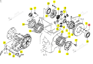 ECROU ISEKI 1594-303-003-00