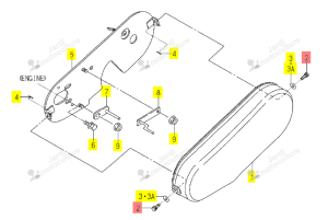 VIS M6X20 ISEKI 1118-611-002-00