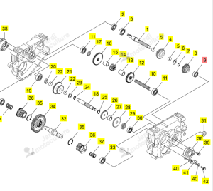 ROULEMENT R.B.B ISEKI 1122-280-013-0