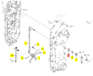 Joint Carter Iseki 1116-231-004-00