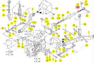 Tendeur LH/3E Point Iseki 1614-514-310-10