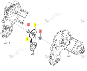 Roulement Iseki 1138-220-002-00