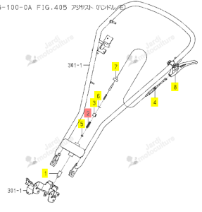 Ressort ISEKI 1138-404-005-00