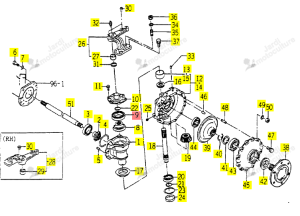 Roulement Iseki 1594-434-001-00