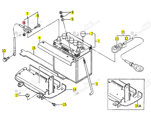 NUT ISEKI 1600-112-232-00