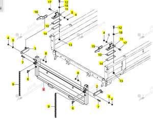 Hayon Complet Iseki 0344-260-200-2