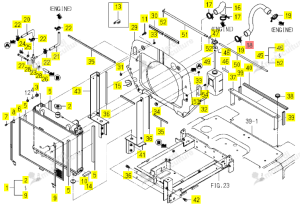Durite Sortie Radiateur Iseki 1689-102-023-00