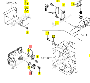 CAPTEUR ISEKI 1696-660-400-00