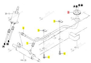 Passe Fil Diam 45mm Iseki 1724-702-002-00