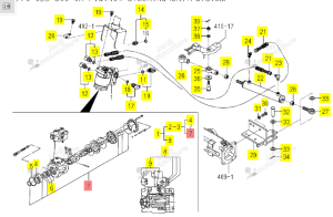 Jeu de Joints Iseki 1720-407-420-00
