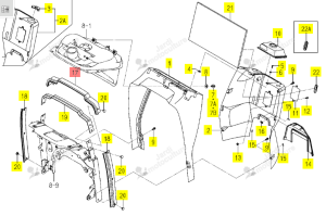 Joint Iseki 1726-603-004-00