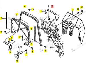 Rivet ISEKI 1704-705-003-00