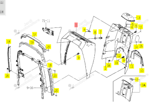 Console Iseki 1716-603-004-00
