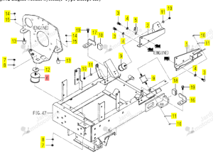 Silentbloc Iseki 1705-101-051-00