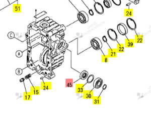 Joint Spy Iseki 1689-201-205-00