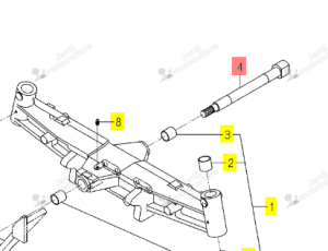 Pivot Iseki 1725-433-001-10