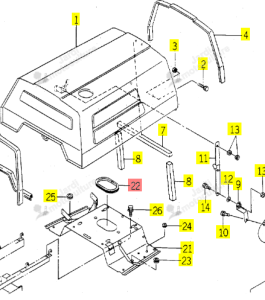 Joint Iseki 1636-630-005-00