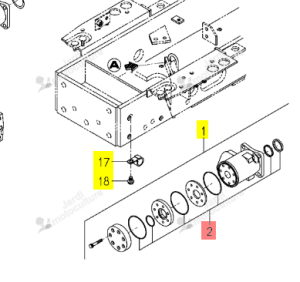 Kit Joints Orbitrol Iseki 1672-407-240-00